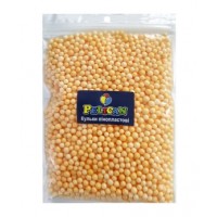 Пенопластовые шарики диаметр 4-6мм макарун рижый, 250мл Пенопластовые шарики диаметр 4-6мм макарун рижый, 250мл