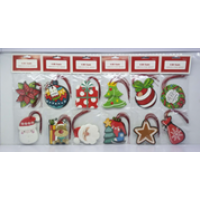 Открытка новогодние 12шт  mix,  995