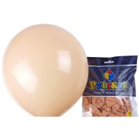 Шарики круглые Pelikuk 13' (33 см) пастель латте, 50шт/уп