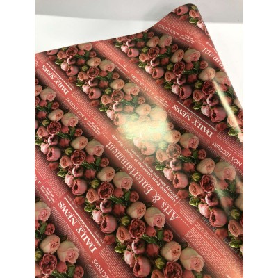 Мелованная бумага -Розы,    PVM10-241