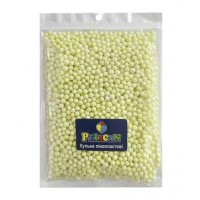 Пенопластовые шарики диаметр 4-6мм макарун лимон, 250мл Пенопластовые шарики диаметр 4-6мм макарун лимон, 250мл