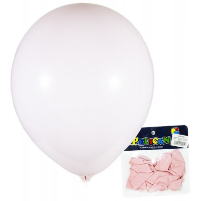Шарики Pelican 10' (26 см), пастель розовый светлый, 10шт/уп, 815814