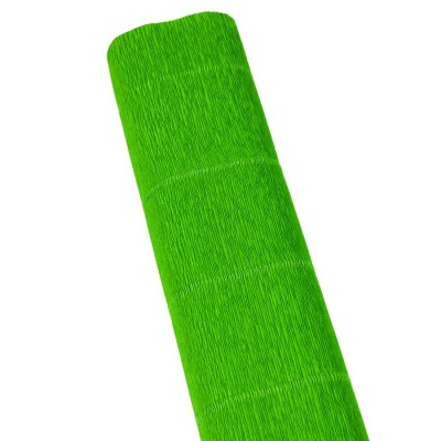 Бумага гофрированная 50 х 250см 180г Зеленая