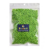 Пенопластовые шарики диаметр 4-6мм зеленые, 250мл