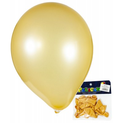 Шарики Pelican 10' (26 см), перламутр бежевый, 10шт/уп, 815722