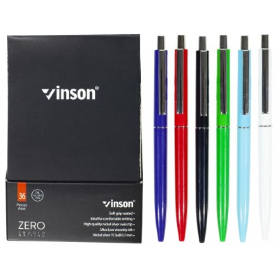 Ручка масл. синяя автомат Vinson Zero, Z3