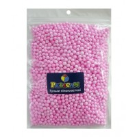 Пенопластовые шарики диаметр 4-6мм розовые Baby pink, 250мл