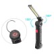 Фонарь WORKLIGHT W51-SMD+COB (White+Red) Li-Ion аккум., поворот180º+180º, магнит, зажим, крюк, ЗУ microUSB