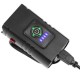 Велофонарь BK-02Pro-2XPE ULTRA LIGHT, ALUMINUM, индикация заряда, Waterproof, аккум., ЗУ Type-C