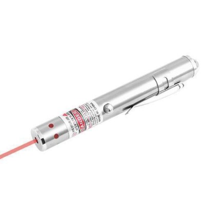 Фонарь-лазер красный HJ-1206, индивидуальная упаковка