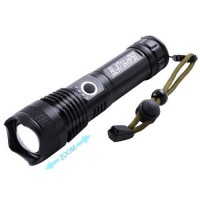 Фонарь Police X71A-HP90, 1x18650/3xAAA, индикация заряда, zoom, ЗУ microUSB, Box