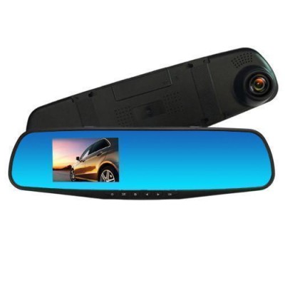 Автомобильный видеорегистратор-зеркало L-9001, LCD 3.5'', 1080P Full HD