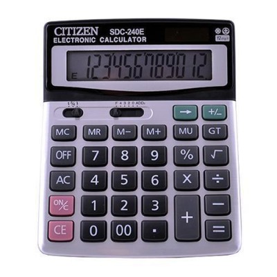 Калькулятор CITIZEN 240,  двойное питание