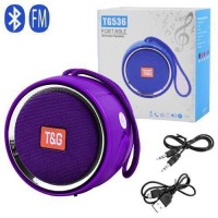 Bluetooth-колонка TG536, speakerphone, радио, purple