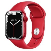 Smart Watch Series 7 Z37, 44 mm Aluminium, голосовой вызов, беспроводная зарядка, red