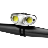 Велофонарь QX-Q02-2COB, Li-Ion аккум., ЗУ microUSB