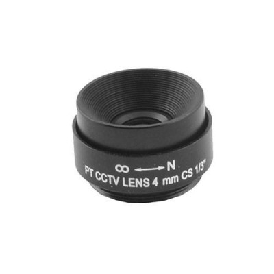 Объектив CCTV 1/3 PT0412NI  4mm F1.2 Fixed Iris Lens