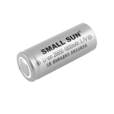 Аккумулятор 26650, Small Sun, 4800mAh (2400)