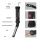 Фонарь WORKLIGHT W51-SMD+COB (White+Red) Li-Ion аккум., поворот180º+180º, магнит, зажим, крюк, ЗУ microUSB