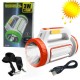 Фонарь переносной 5158-LED+COB, power bank, Li-Ion аккум., солнечная батарея, ЗУ microUSB, Box