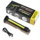 Фонарь WORKLIGHT WL-08-XPE+COB(White+Yellow+Red), Power Bank, Li-Ion аккум., поворот180º+180º, магнит, зажим, крюк, ЗУ Type-C, Box