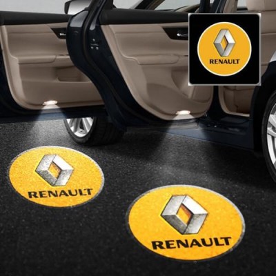 Лазерная дверная подсветка/проекция в дверь автомобиля Renault