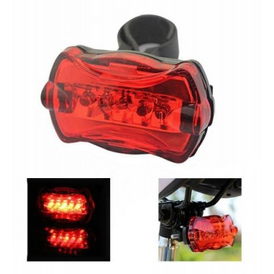 Велофонарь STOP 198-5LED, 2xAAA