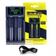 Зарядное устройство LiitoKala Lii-S2, 2x-18650, 26650, АА, ААА Li-Ion, LiFePO4, NiMH, ОРИГИНАЛ