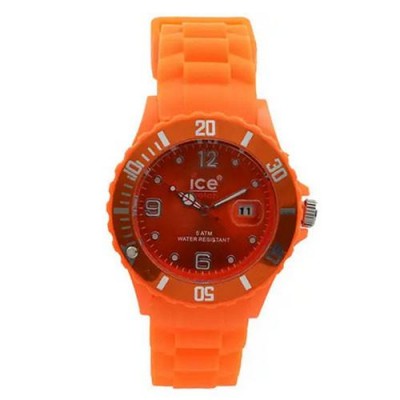Часы наручные 7980   Детские watch (айс) календарь, orange