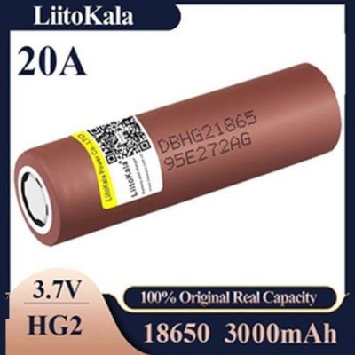 Аккумулятор высокотоковый 18650, LiitoKala Lii-HG2, 3000mah, ОРИГИНАЛ