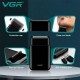 Электробритва VGR V-390 шейвер BLACK, выдвижной триммер