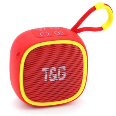 Bluetooth-колонка TG659, c функцией speakerphone, радио, red
