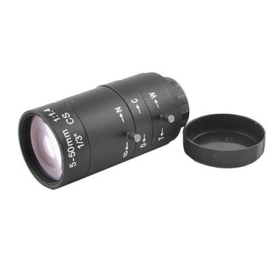 Вариофокальный объектив CCTV 1/3 PT05050  5mm-50mm F1.6 Manual Iris