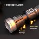 Фонарь PLD-008 WHITE LASER LED PM10-TG, Li-Ion аккум., power bank, индикация заряда, ЗУ Type-C, zoom, Box