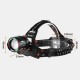 Фонарь налобный NIGHT VISION FLUORESCENCE SY-8087 1 РЕЖИМ PM10-TG, 2x18650, signal light, ЗУ Type-C, zoom, Box