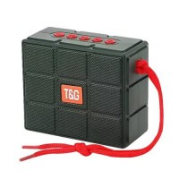 Bluetooth-колонка TG311с RGB ПОДСВЕТКОЙ, speakerphone, радио, green