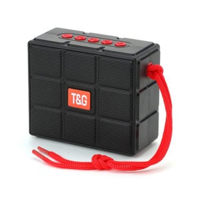 Bluetooth-колонка TG311с RGB ПОДСВЕТКОЙ, speakerphone, радио, black