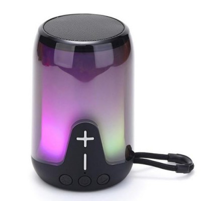 Bluetooth-колонка TG652 с RGB ПОДСВЕТКОЙ, speakerphone, радио, black