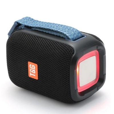 Bluetooth-колонка TG339 с RGB ПОДСВЕТКОЙ, speakerphone, радио, black