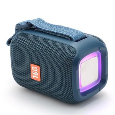 Bluetooth-колонка TG339 с RGB ПОДСВЕТКОЙ, speakerphone, радио, blue