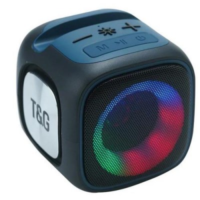 Bluetooth-колонка TG359 с RGB ПОДСВЕТКОЙ, speakerphone, радио, black