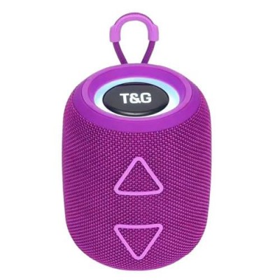 Bluetooth-колонка TG655 с RGB ПОДСВЕТКОЙ, speakerphone, радио, purple