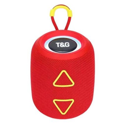 Bluetooth-колонка TG655 с RGB ПОДСВЕТКОЙ, speakerphone, радио, red