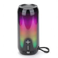 Bluetooth-колонка TG651 с RGB ПОДСВЕТКОЙ, speakerphone, радио, black