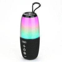 Bluetooth-колонка TG644 с RGB ПОДСВЕТКОЙ, speakerphone, радио, black