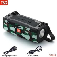 Bluetooth-колонка TG624 с RGB ПОДСВЕТКОЙ, speakerphone, радио, camouflage