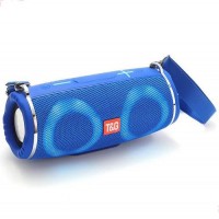 Bluetooth-колонка TG642 с RGB ПОДСВЕТКОЙ, speakerphone, радио, blue