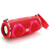 Bluetooth-колонка TG642 с RGB ПОДСВЕТКОЙ, speakerphone, радио, red