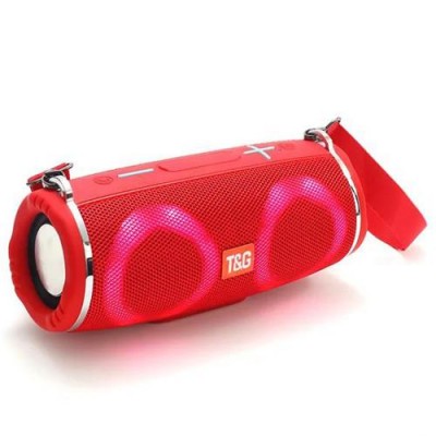 Bluetooth-колонка TG642 с RGB ПОДСВЕТКОЙ, speakerphone, радио, red