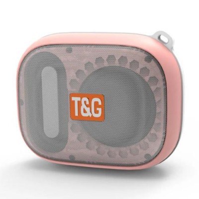 Bluetooth-колонка TG394, IPX7, c функцией speakerphone, радио, pink